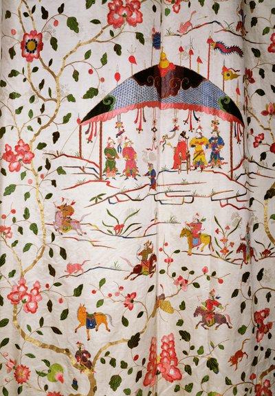 Design tessile arabesco, c.1720 da Joshua Morris